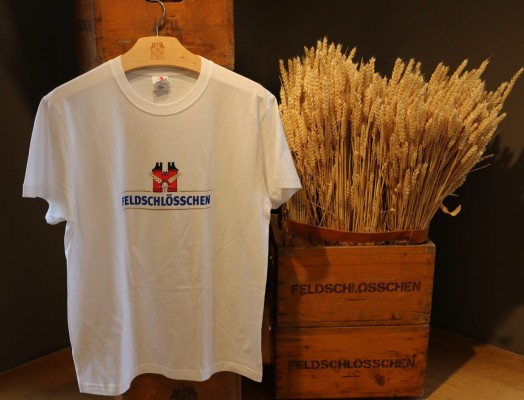 Feldschlösschen T-Shirt Logo blanc